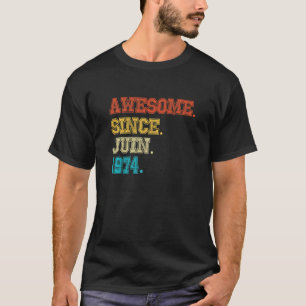 48. Geburtstag Phantastisch seit Februar 1974 48 J T-Shirt