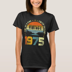 48 Geburtstag, Vintag 1975, von einer Art T-Shirt