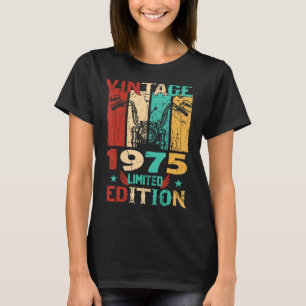 48. Geburtstag Vintage 1975 Limitierte Auflage 48 T-Shirt