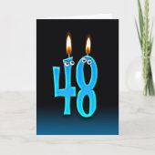 48. Geburtstagskandale Karte (Vorderseite)