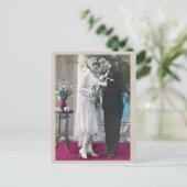 48 Hochzeit Postkarte (Stehend Vorderseite)