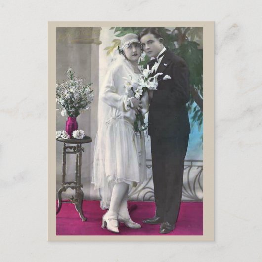 48 Hochzeit Postkarte (Vorderseite)