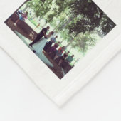 48 Instagram-Fotos, benutzerdefinierte Fleece-Thro Fleecedecke (Ecke)