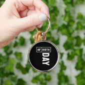 48 Jahre alt - 48. Geburtstag Funny Gift Schlüsselanhänger (Hand)