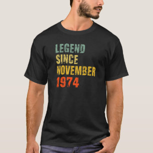 48 Jahre alt 48. Geburtstag seit 1. November T-Shirt