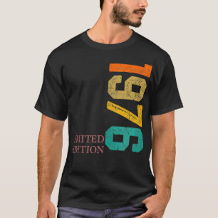 48 Jahre alt Vintage 1976 Hergestellt in 1976 48. T-Shirt