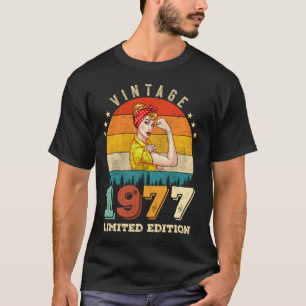 48 Jahre alter Tag 1977 Vintag 48. Geburtstag T-Shirt