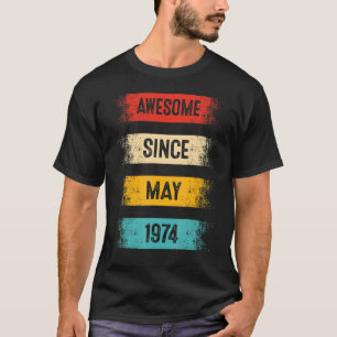 48 Jahre Phantastisch seit Mai 1974 48. Geburtstag T-Shirt