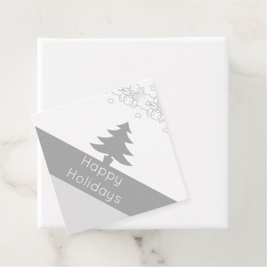 48 Moderne stilvolle Weihnachtsfeiertage Hang Geschenkanhänger (Beispiel)