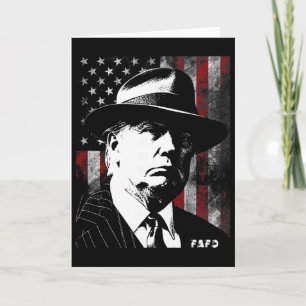 48. Präsident Usa-Flagge 2025 2026 Retro abgenutzt Karte