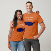 48 United Staaten Interstates [Navy Blue Design] T-Shirt (Unisex)