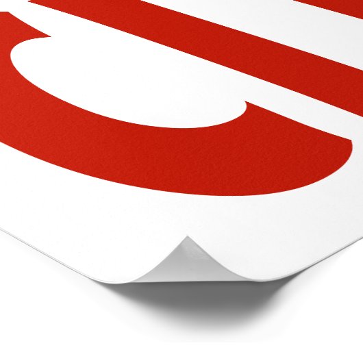 48"x18" Global Warming Climate Change Action JETZT Poster (Ecke)