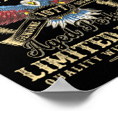 48th Birthday November 1977 Men Funny 48 Years Old Poster (Ecke)