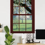 48x32 Fenster für Mattierte Imitate aus Glaskerami Poster (Heimbüro)