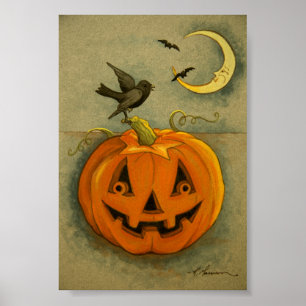 4900 Halloween Art Print Poster