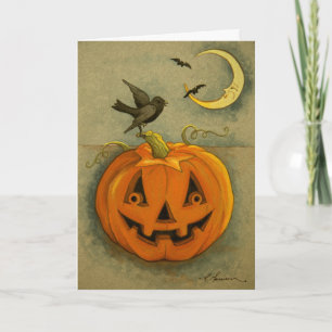 4900 Halloween Grußkarten Schwester & Freundin Karte
