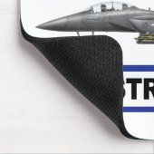 492. Kämpfer-Geschwader F-15E Streik-Eagles Mousepad (Ecke)