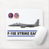 492. Kämpfer-Geschwader F-15E Streik-Eagles Mousepad (Mit Mouse)