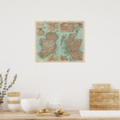 4950 Irland, Schottland Poster (Küche)