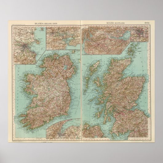 4950 Irland, Schottland Poster (Vorne)