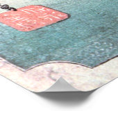 49. 坂 宿, 広 重 Sakashita-juku, Hiroshige, Ukiyo-e Poster (Ecke)