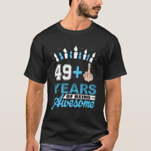 49 1 Mittelfinger-Geburtstagsbekleidung 50. Spezia T-Shirt