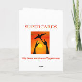 49. Geburtstag, Eulenkarte. Karte (Rückseite)