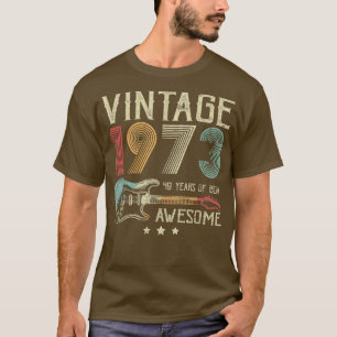 49. Geburtstag Frauen Männer Vintag Phantastisch 1 T-Shirt