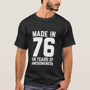 49. Geburtstag für Männer Frauen Vater Mutter Oma T-Shirt