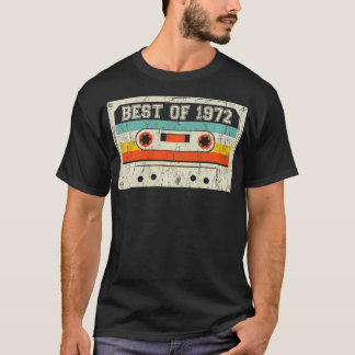 49. Geburtstag Geschenke Retro Best of 1972 Casset T-Shirt