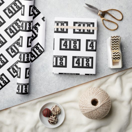 49. Geburtstag Geschenkpapier (Kunsthandwerk)