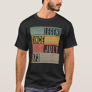 49. Geburtstag seit Juli 1973 49 Jahre alt T-Shirt