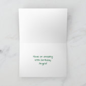 49. Geburtstag: Spaß, bunte feierliche Feuerwerke Karte (Innenseite)