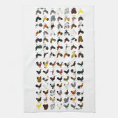 49 Hähne Küchentuch (Vertikal)