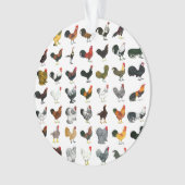 49 Hähne Ornament (Vorderseite)