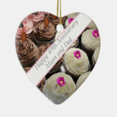 49. Hochzeitstag Keramik Ornament (Rechts)