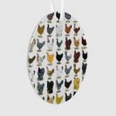 49 Huhn-Hennen Ornament (Vorderseite)