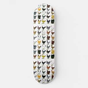 49 Huhn-Hennen Skateboard