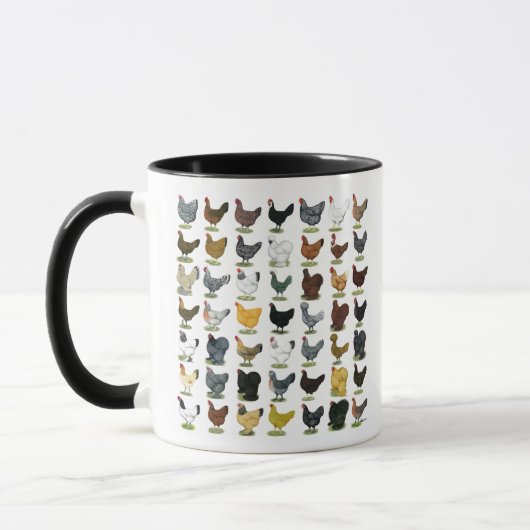 49 Huhn-Hennen Tasse (Links)
