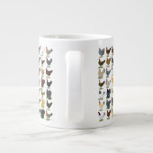 49 Hühnerhennen Jumbo-Tasse (Rückseite)