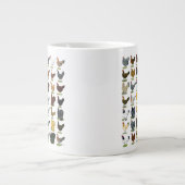49 Hühnerhennen Jumbo-Tasse (Vorderseite)