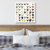 49 Hühnerhennen Leinwanddruck (Insitu (Schlafzimmer))