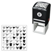 49 Hühnerhennen Permastempel (Beispiel)