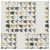 49 Hühnerhennen Stoff (Muster)