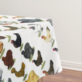 49 Hühnerhennen Tischdecke (Beispiel)