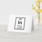 49 Indium Karte (Gelbe Blume)