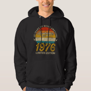 49 Jahre alt 1976 Retro Phantastisch 49. Geburtsta Hoodie