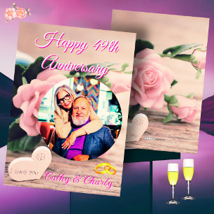 49 Jahre in Blüte, Ein Vermächtnis der Liebe Karte