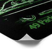49 Packung in Neon Poster (Ecke)