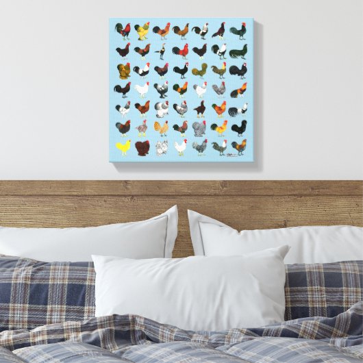 49 Runder Leinwanddruck (Insitu (Schlafzimmer))